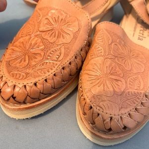 New Mexican Leather Huarache Sandals 9